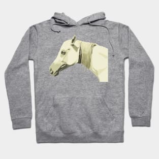 Head of white horse Hoodie